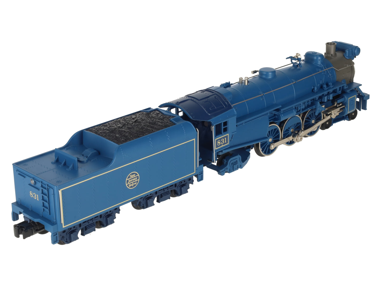MTH 30-1172-1 O NJC Blue Comet 4-6-2 Steam Locomotive w/PS2 #831 LN/Box