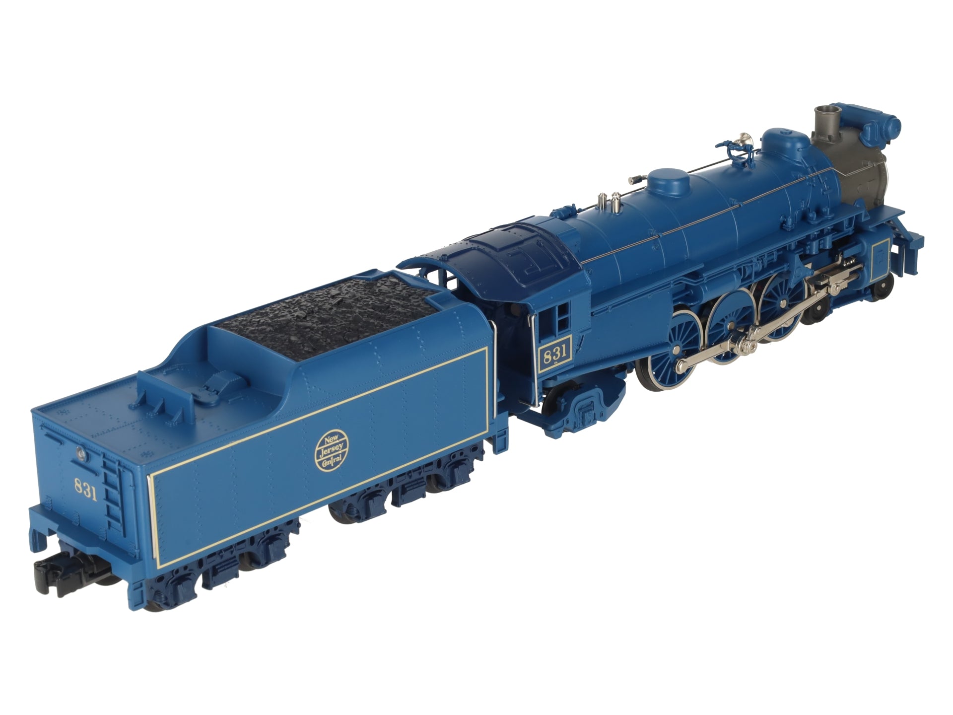 MTH 30-1172-1 O NJC Blue Comet 4-6-2 Steam Locomotive w/PS2 #831 LN/Box
