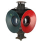Adlake VINTAGE Non-Sweating Lantern 4-Way Railroad Switch Signal Lamp VG