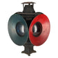 Adlake VINTAGE Non-Sweating Lantern 4-Way Railroad Switch Signal Lamp VG