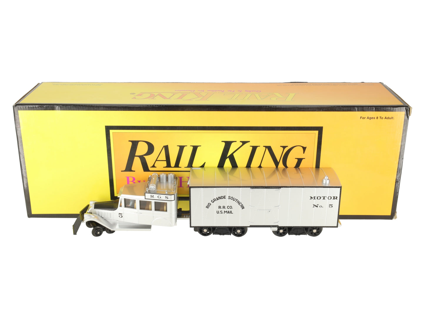 MTH 30-2154-1 O Gauge Rio Grande Southern Galloping Goose Diesel Engine w/PS1 EX/Box