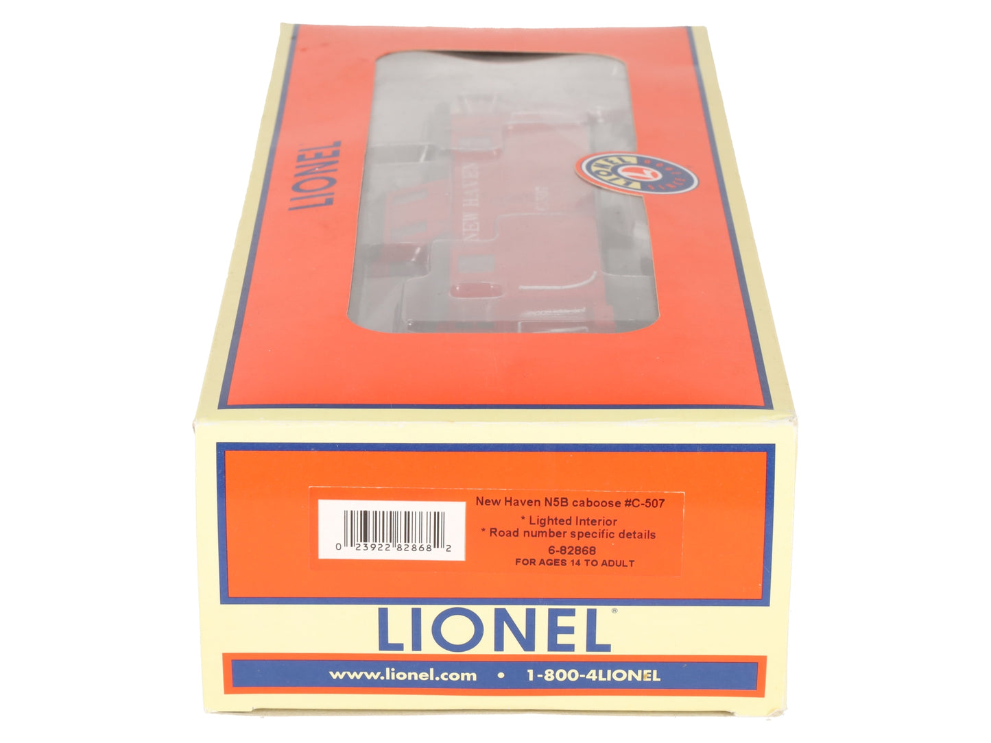 Lionel 6-82868 O Gauge New Haven N5 Caboose Car #C-507 EX/Box