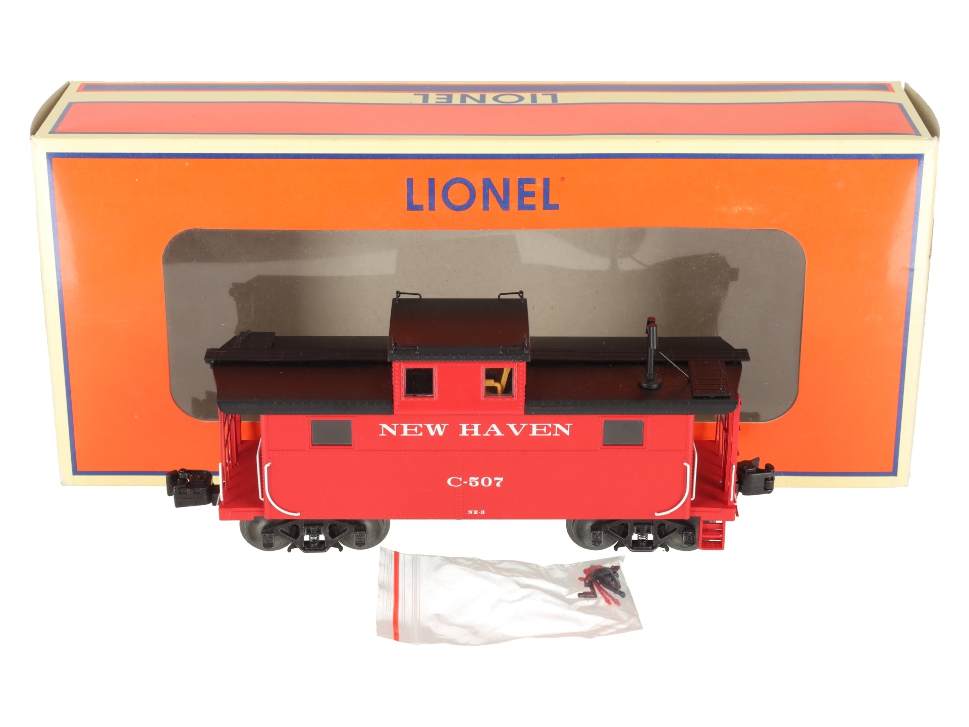 Lionel 6-82868 O Gauge New Haven N5 Caboose Car #C-507 EX/Box