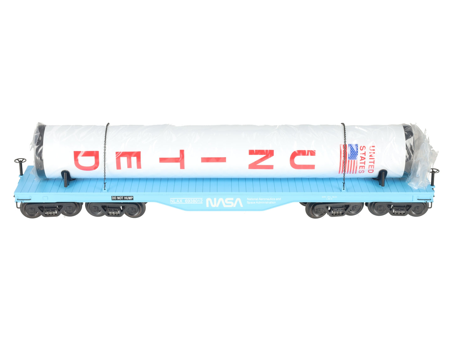 K-Line K693-8012 O Gauge NASA Flatcar with Rocket Load #6938012 LN/Box