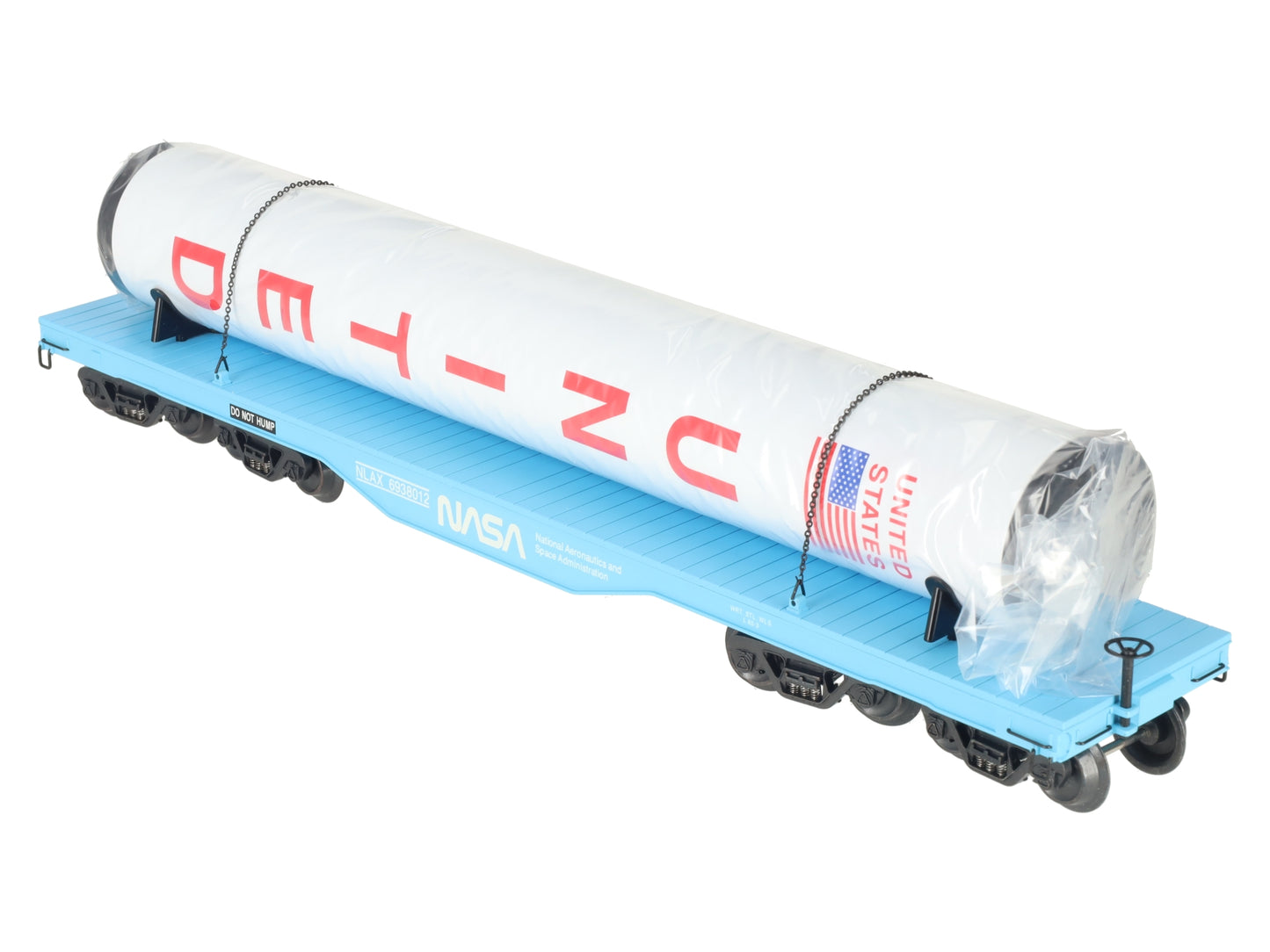 K-Line K693-8012 O Gauge NASA Flatcar with Rocket Load #6938012 LN/Box