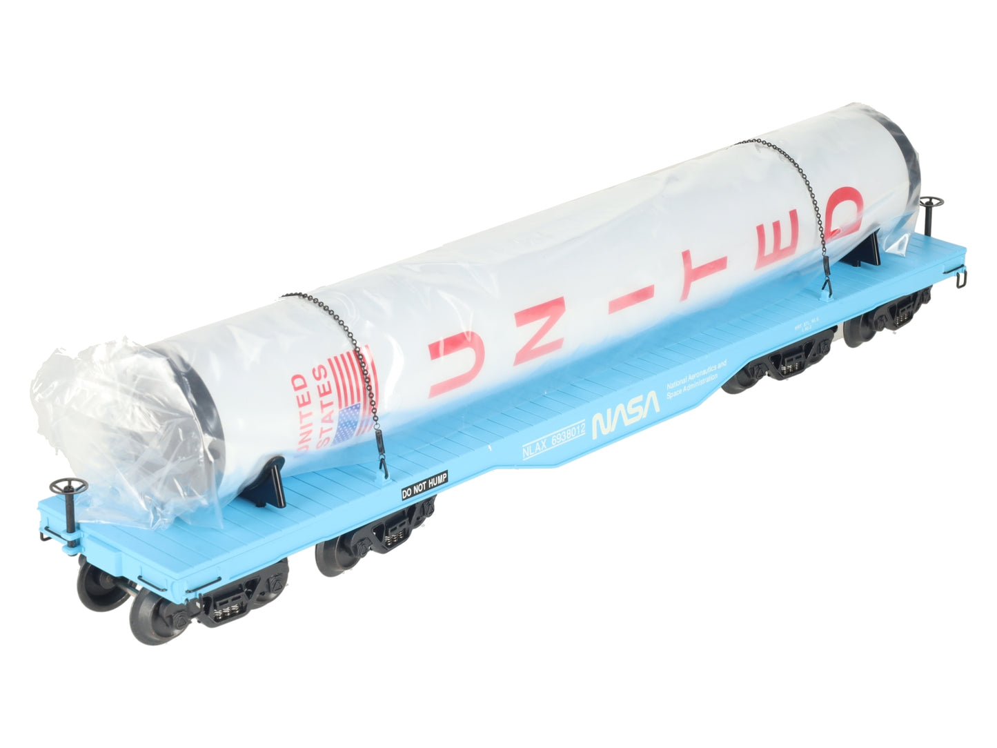 K-Line K693-8012 O Gauge NASA Flatcar with Rocket Load #6938012 LN/Box