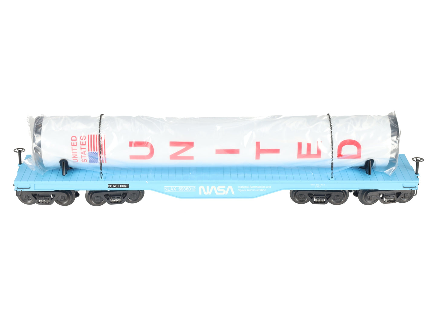 K-Line K693-8012 O Gauge NASA Flatcar with Rocket Load #6938012 LN/Box