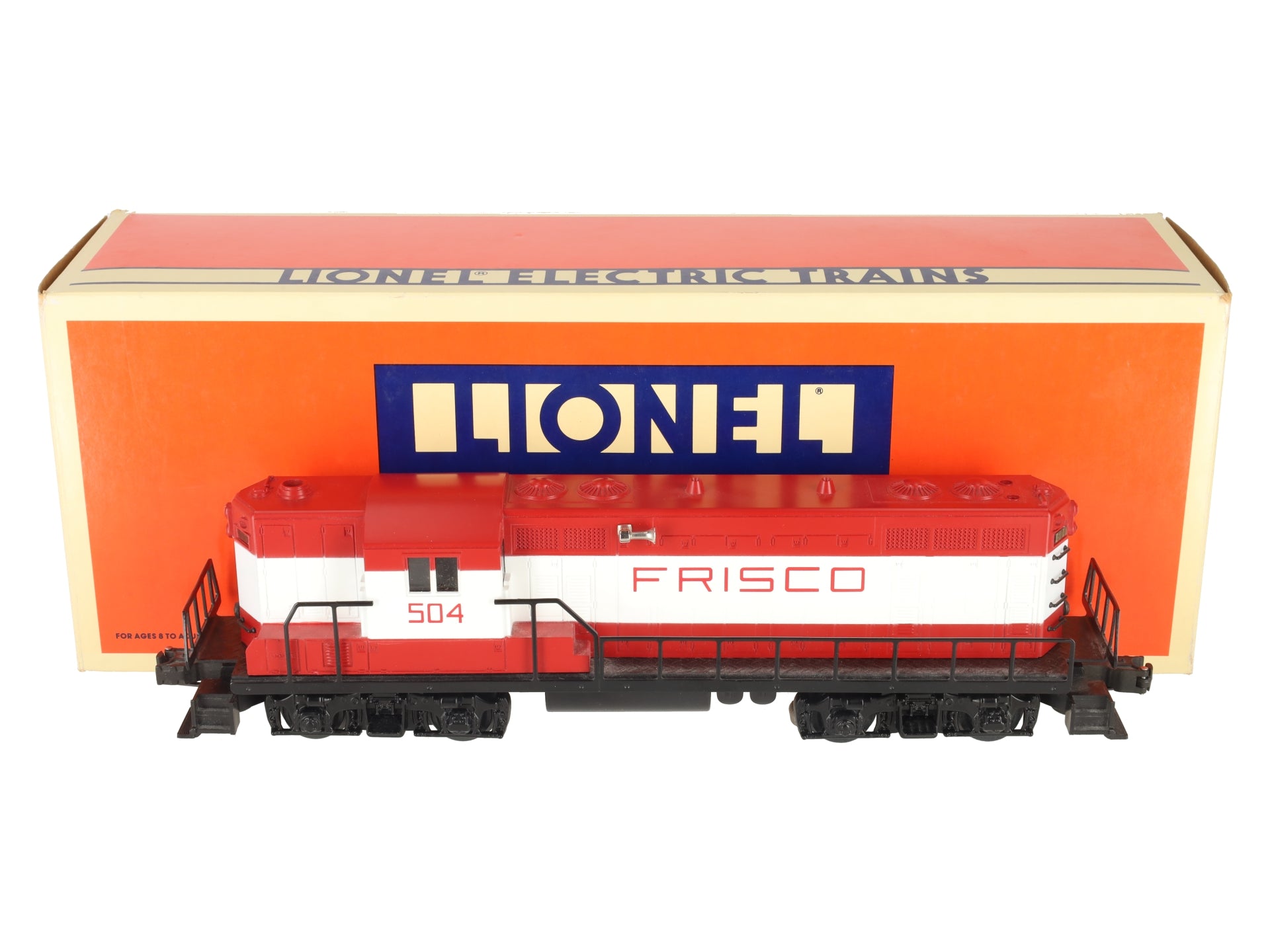 Lionel 6-18504 O Gauge Frisco GP-7 Diesel Locomotive #504 EX/Box