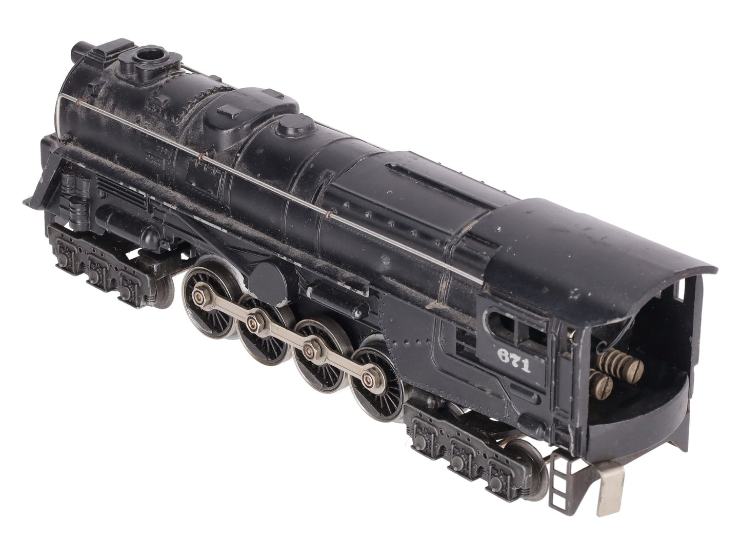 Lionel 671RR Vintage O Steam Loco- 52 Version w/o Magnetraction VG