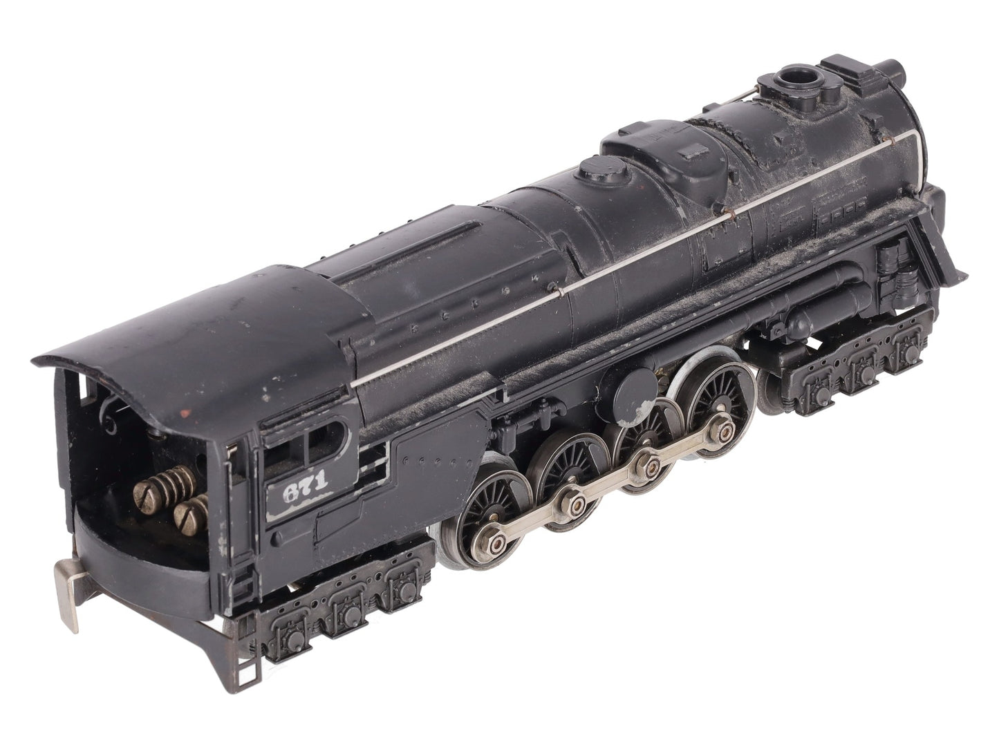 Lionel 671RR Vintage O Steam Loco- 52 Version w/o Magnetraction VG