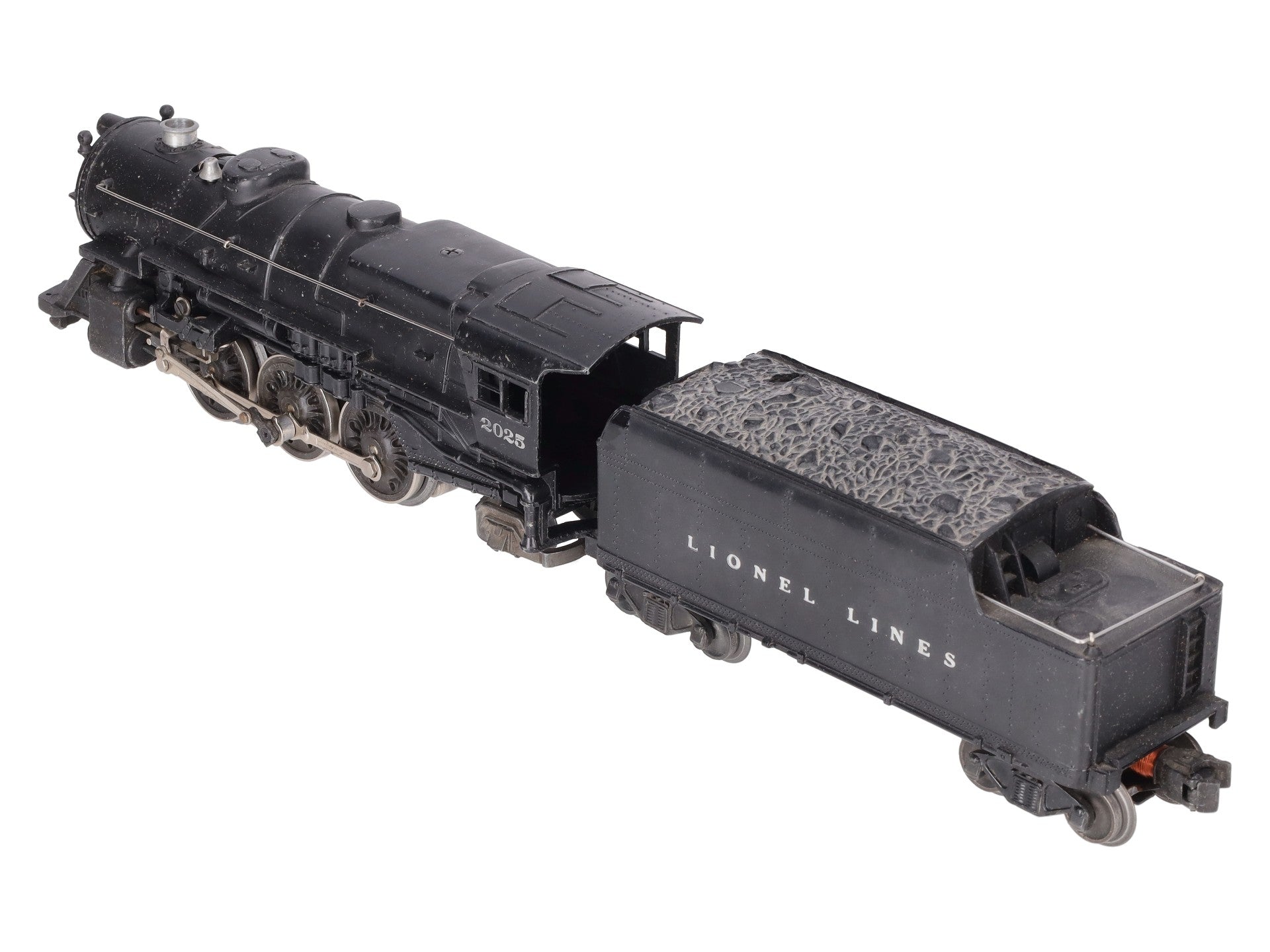 Lionel 2025 Vintage O 2-6-2 Die-Cast Steam Locomotive with 2466WX Tender VG/Box