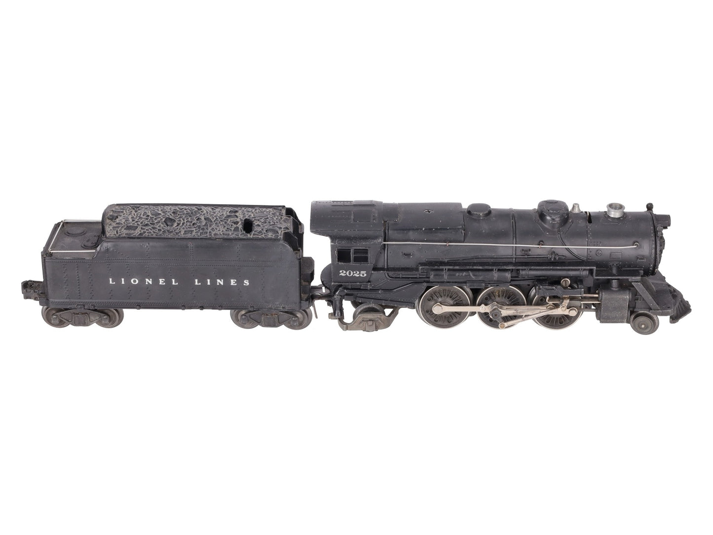 Lionel 2025 Vintage O 2-6-2 Die-Cast Steam Locomotive with 2466WX Tender VG/Box