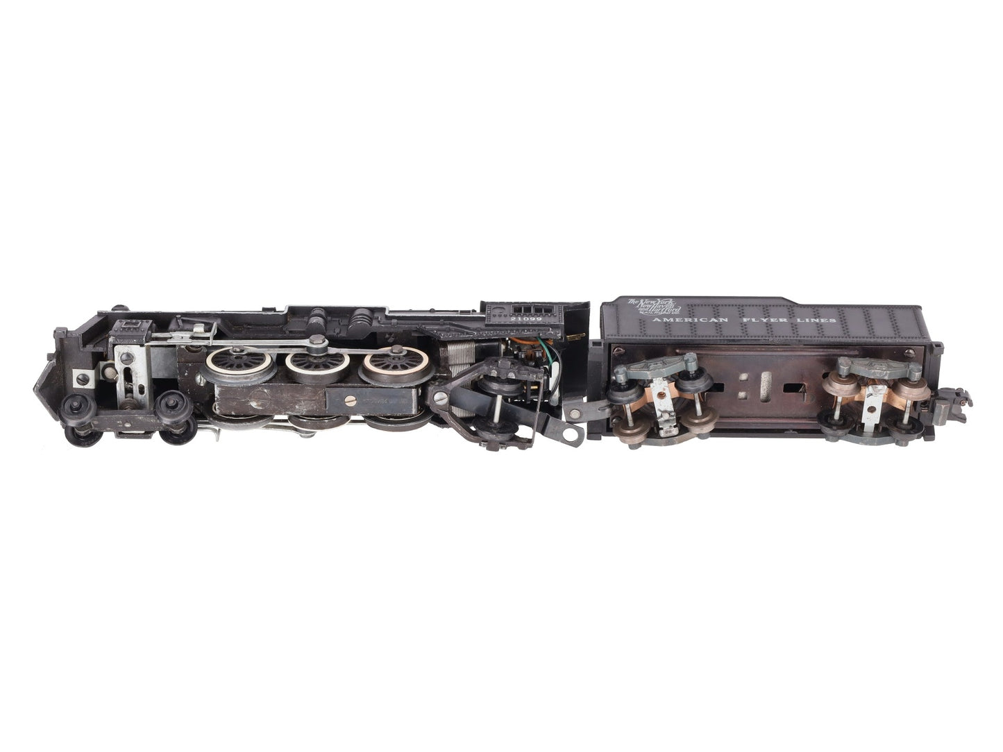 American Flyer 21099 Vintage S 4-6-2 Steam Locomotive with Tender VG