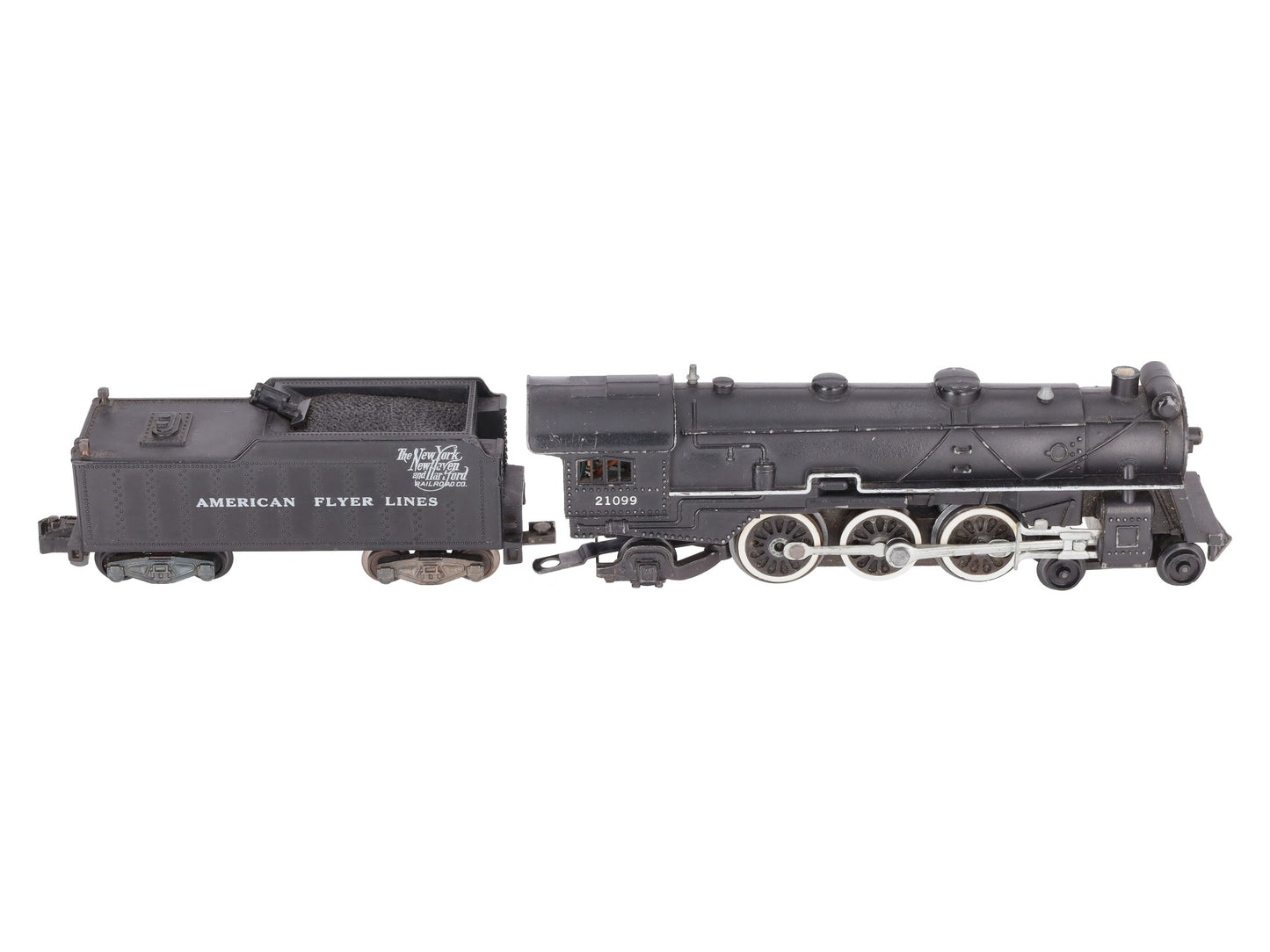 American Flyer 21099 Vintage S 4-6-2 Steam Locomotive with Tender VG
