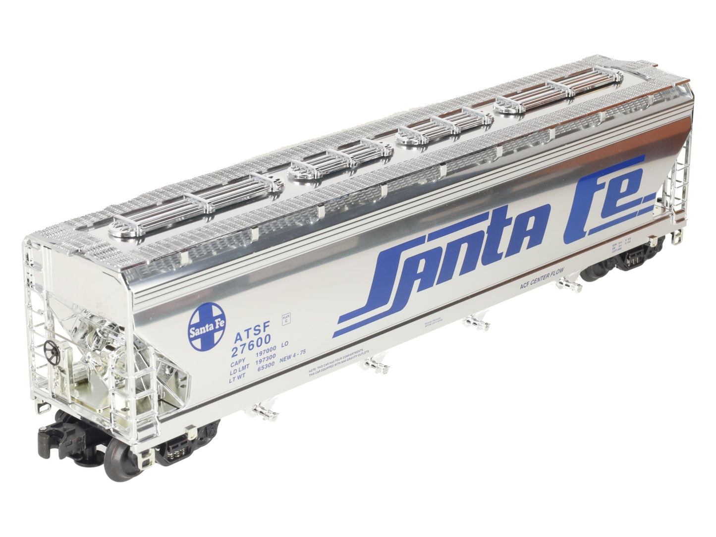 K-Line K6244-10511 O Gauge Santa Fe Hopper #27600 LN/Box