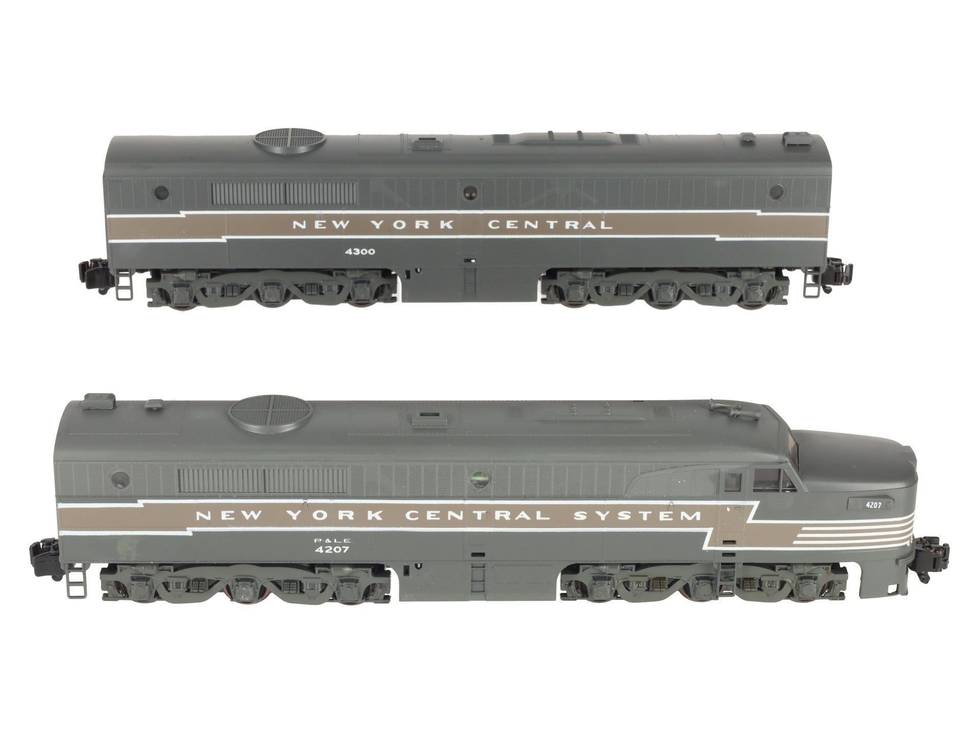 American Models S NYC PA-1 AB Diesel Set- AC High Rail w/ Sound Unit EX/Box