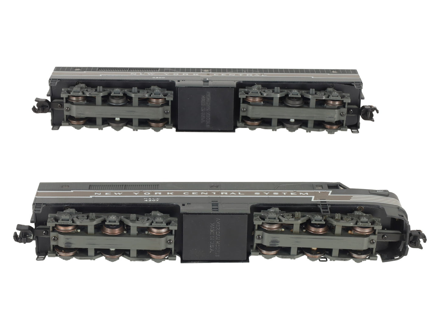 American Models S NYC PA-1 AB Diesel Set- AC High Rail w/ Sound Unit EX/Box