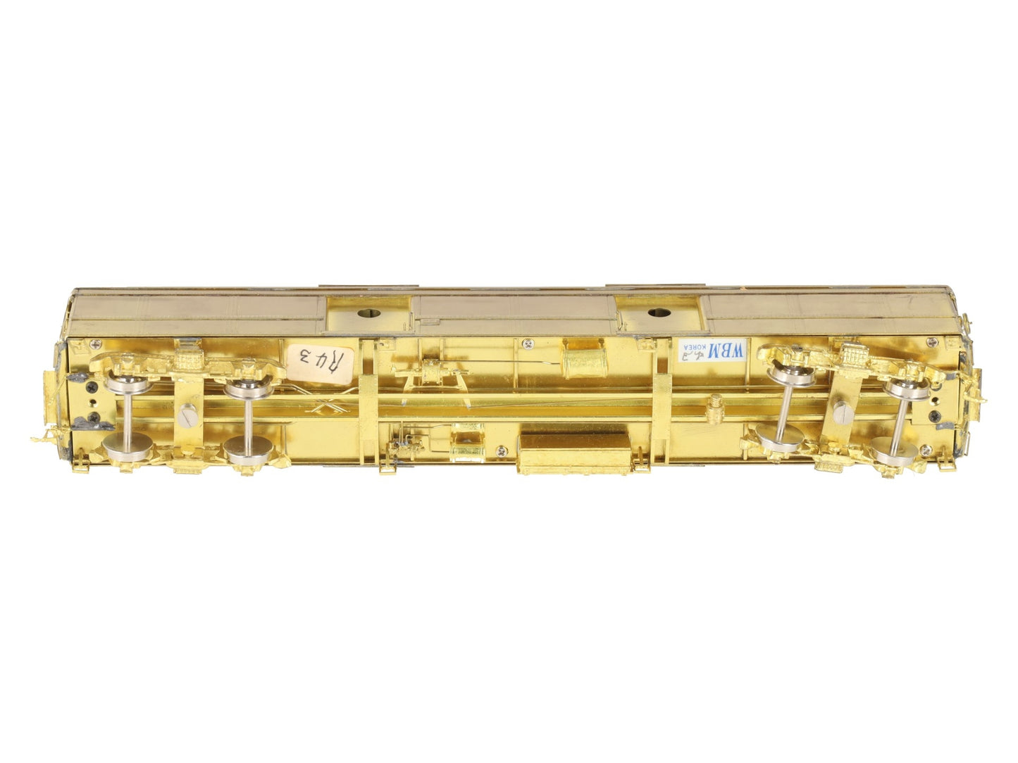 Railworks R-169 HO Scale BRASS PRR B-60 Passenger Baggage Car- Unpainted EX/Box