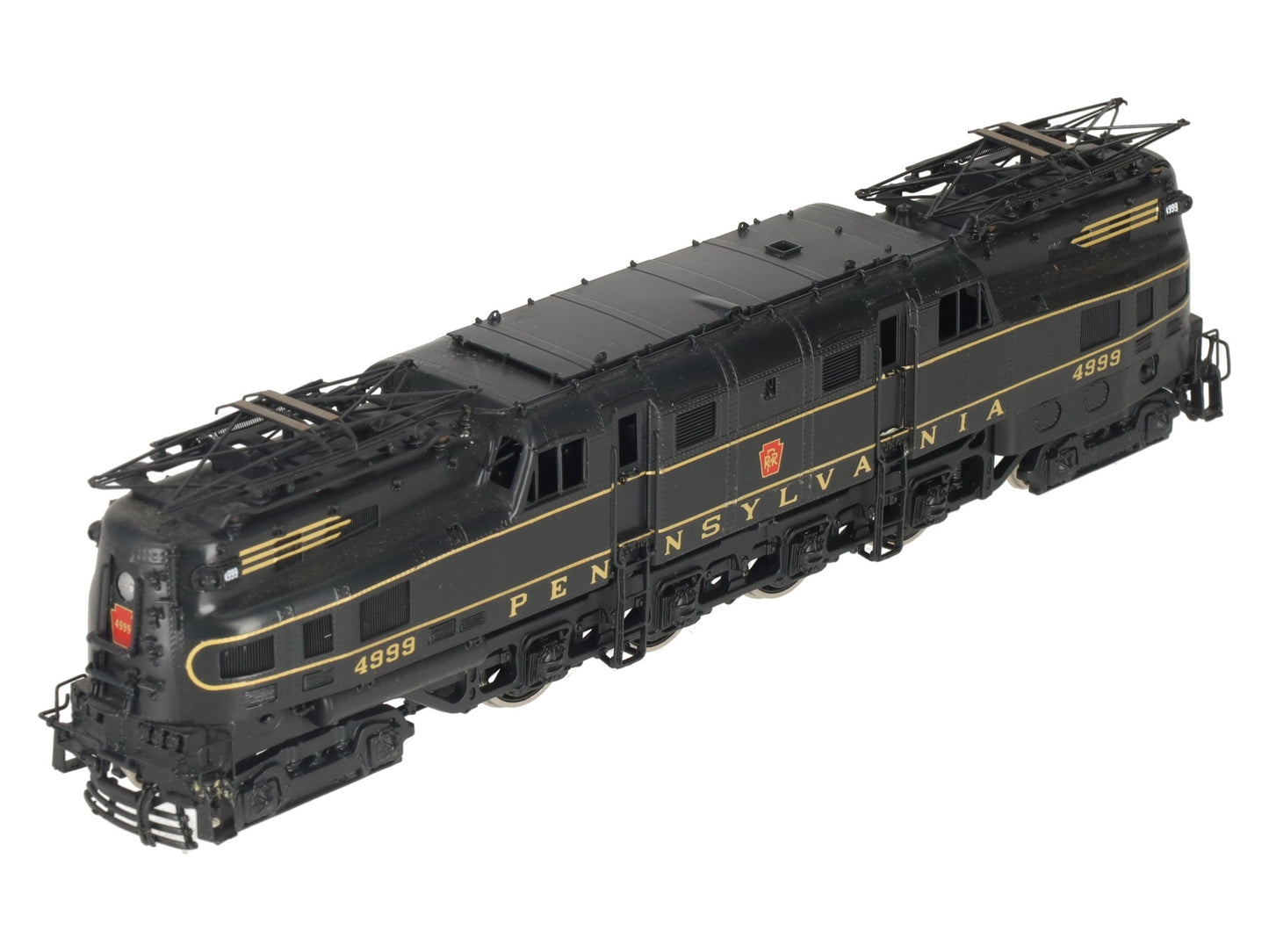 Alpha Models R-1 HO Scale BRASS Custom PRR Pennsy's 2-D-2 Electric Loco #4999/Box