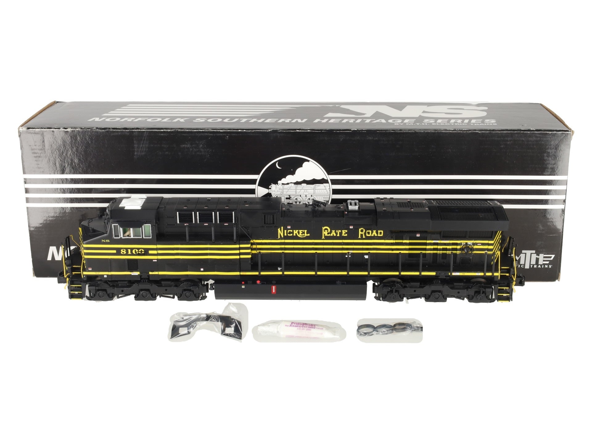 MTH 20-21349-1 O Gauge NS Nickel Plate Road ES44AC Diesel Engine PS 3.0 #8100 EX/Box