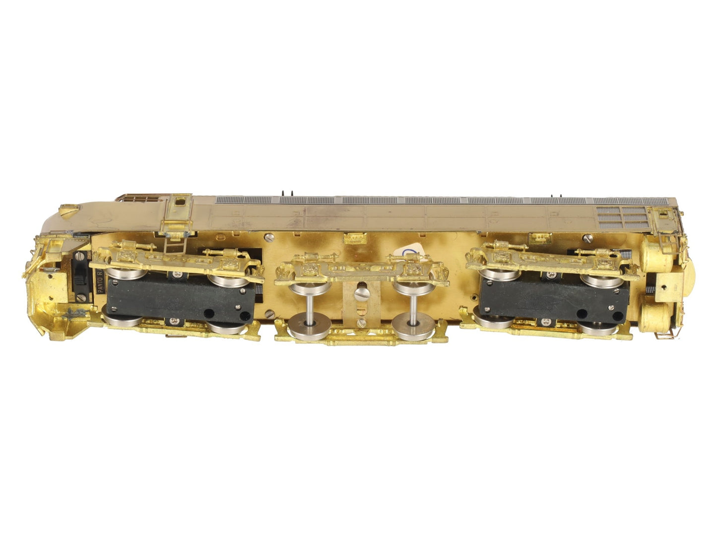 Alpha Models HO BRASS Pennsylvania E-3B Bald West Electric Locomotive- U/P EX/Box