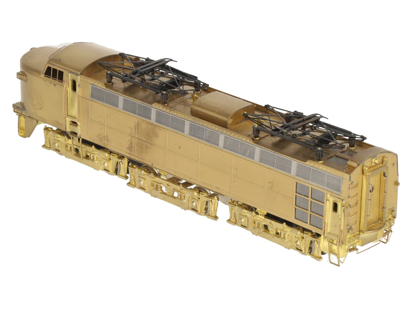 Alpha Models HO BRASS Pennsylvania E-3B Bald West Electric Locomotive- U/P EX/Box