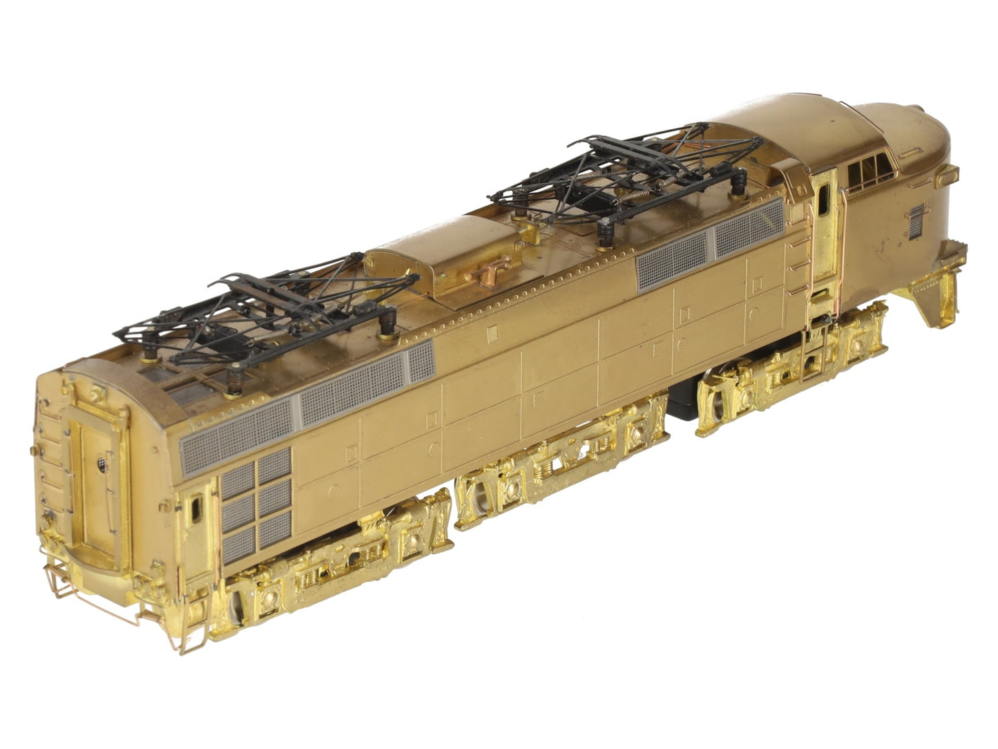 Alpha Models HO BRASS Pennsylvania E-3B Bald West Electric Locomotive- U/P EX/Box