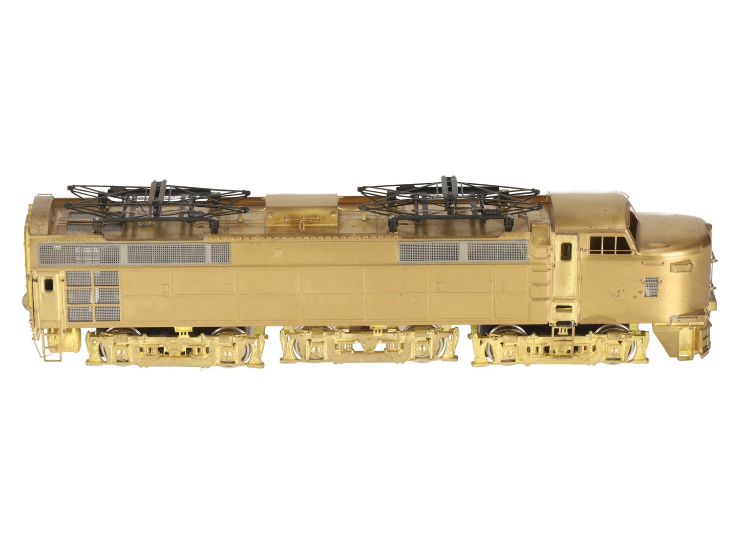Alpha Models HO BRASS Pennsylvania E-3B Bald West Electric Locomotive- U/P EX/Box