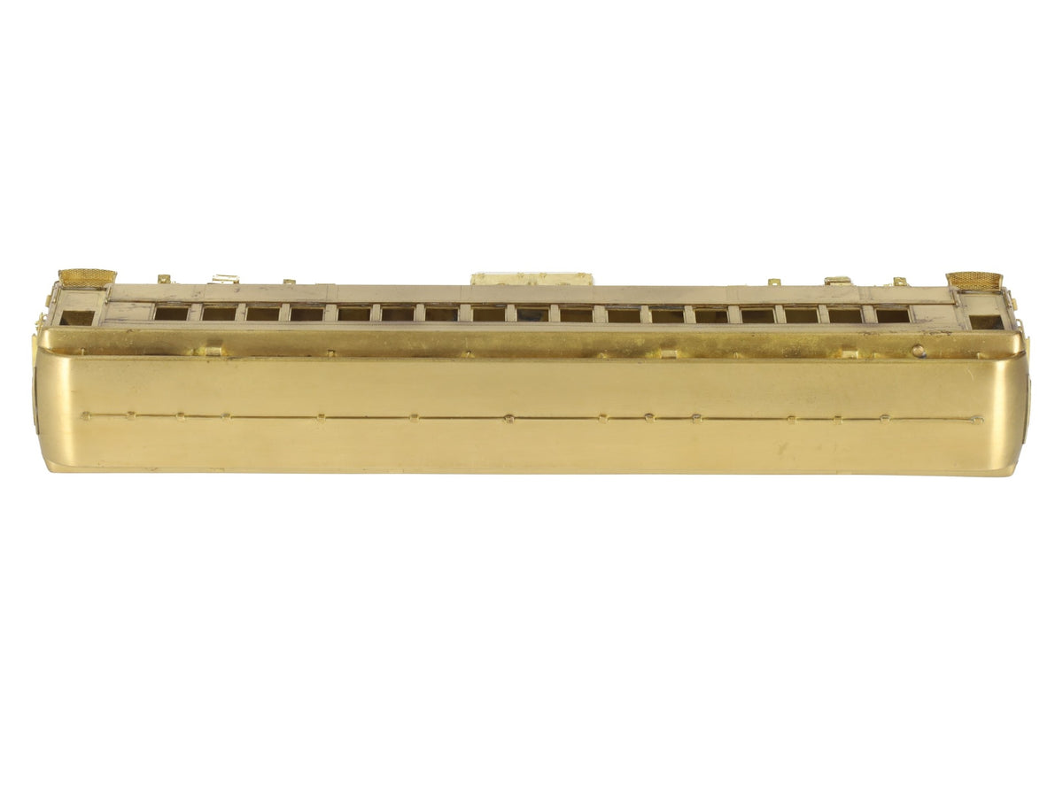 Railworks R-178 HO BRASS Pennsylvania Railroad P-54 Trailer Coach Car- Unpainted EX/Box