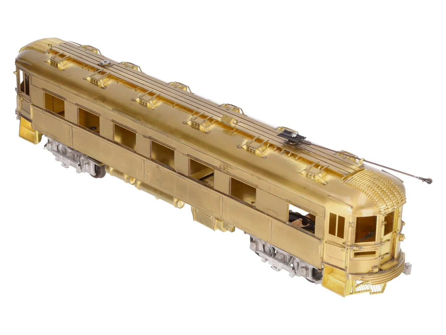 The Car Works 410-413 O Scale North Shore Line CNS Coach-Powered EX/Box