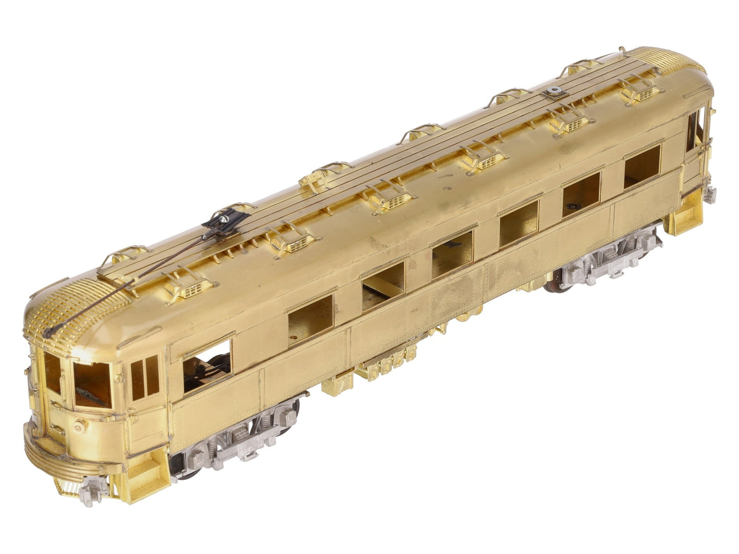 The Car Works 410-413 O Scale North Shore Line CNS Coach-Powered EX/Box