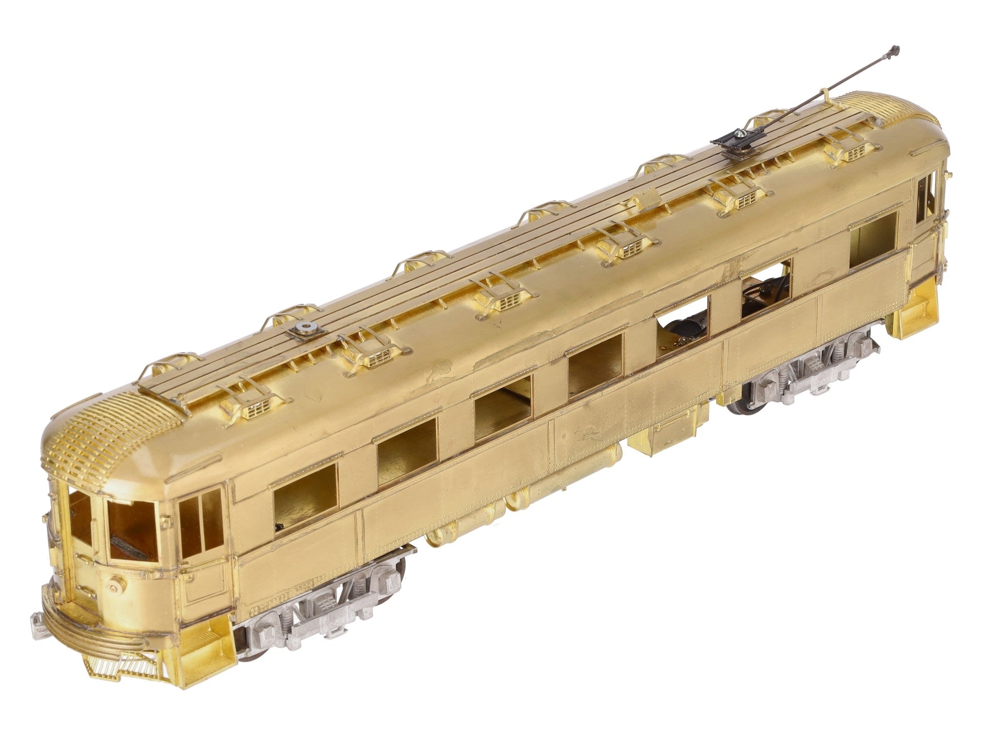 The Car Works 410-413 O Scale North Shore Line CNS Coach-Powered EX/Box