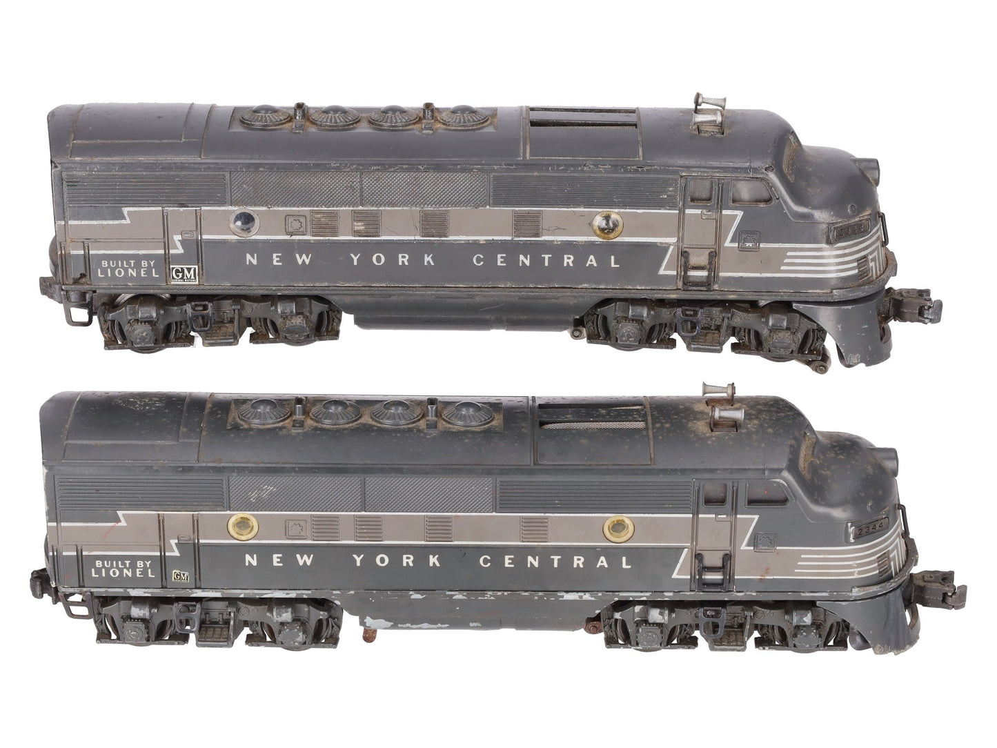 Lionel 2344 Vintage O New York Central F-3 AA Diesel Locomotive Set