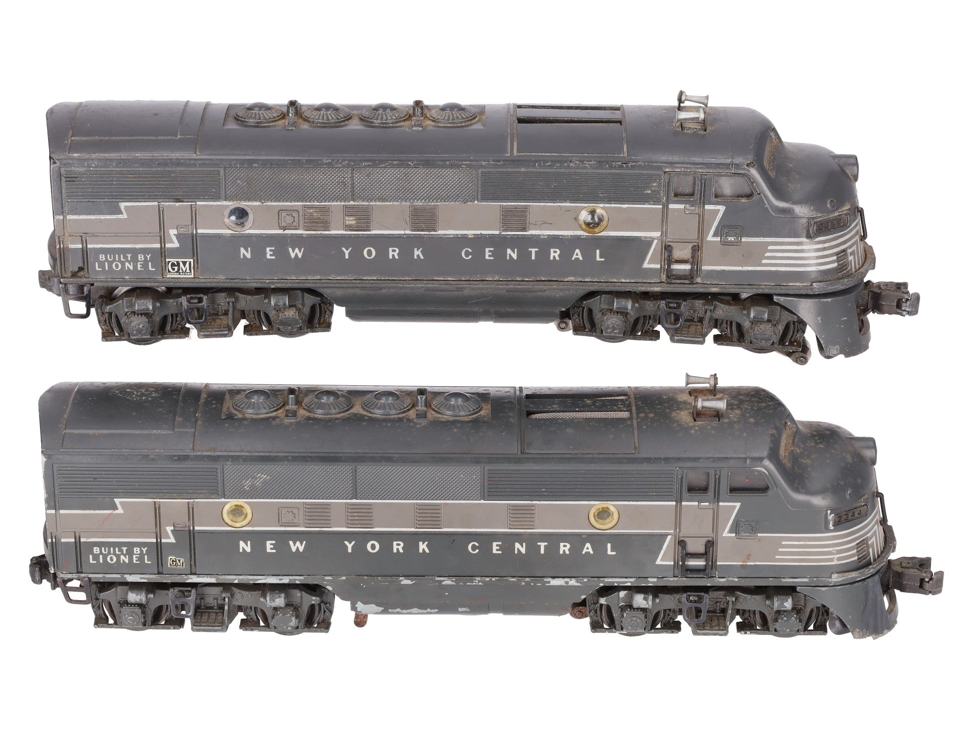 Lionel 2344 Vintage O New York Central F-3 AA Diesel Locomotive Set