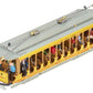 Model Traction Supply HO BRASS Powered Custom Connecticut 14 Bench Open Trolley/Box