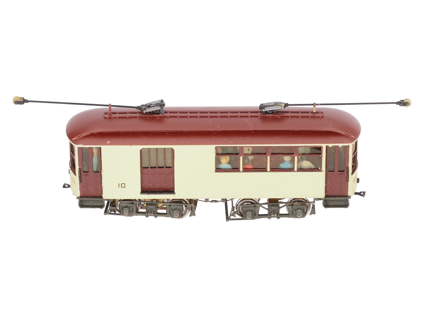 Fomras HO BRASS Custom Painted Shelburne Falls & Colrain Car Of 1896 Combine #10/Box