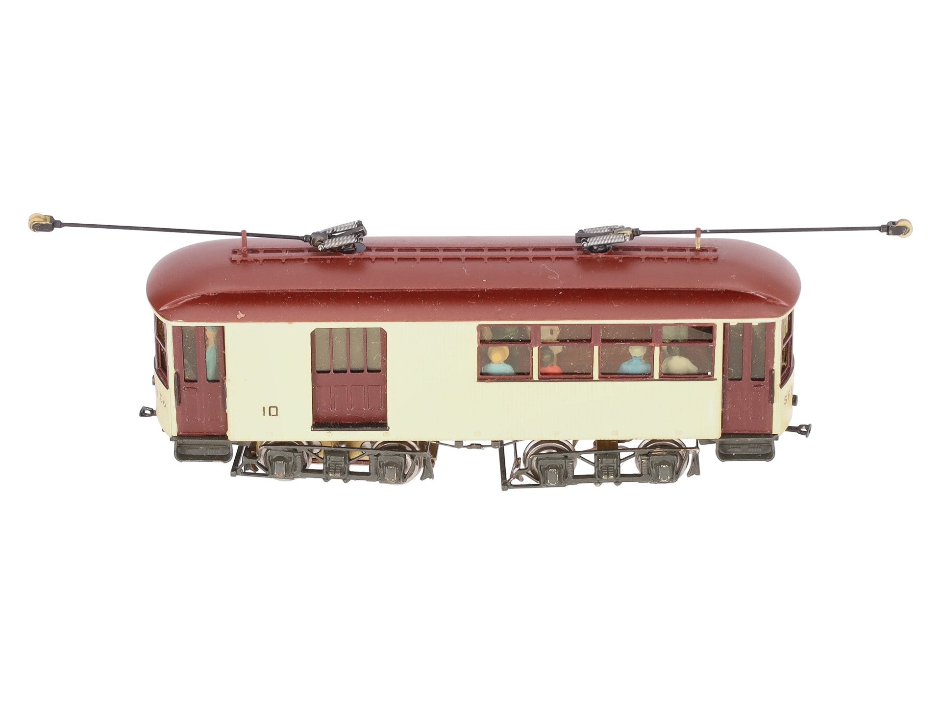 Fomras HO BRASS Custom Painted Shelburne Falls & Colrain Car Of 1896 Combine #10/Box