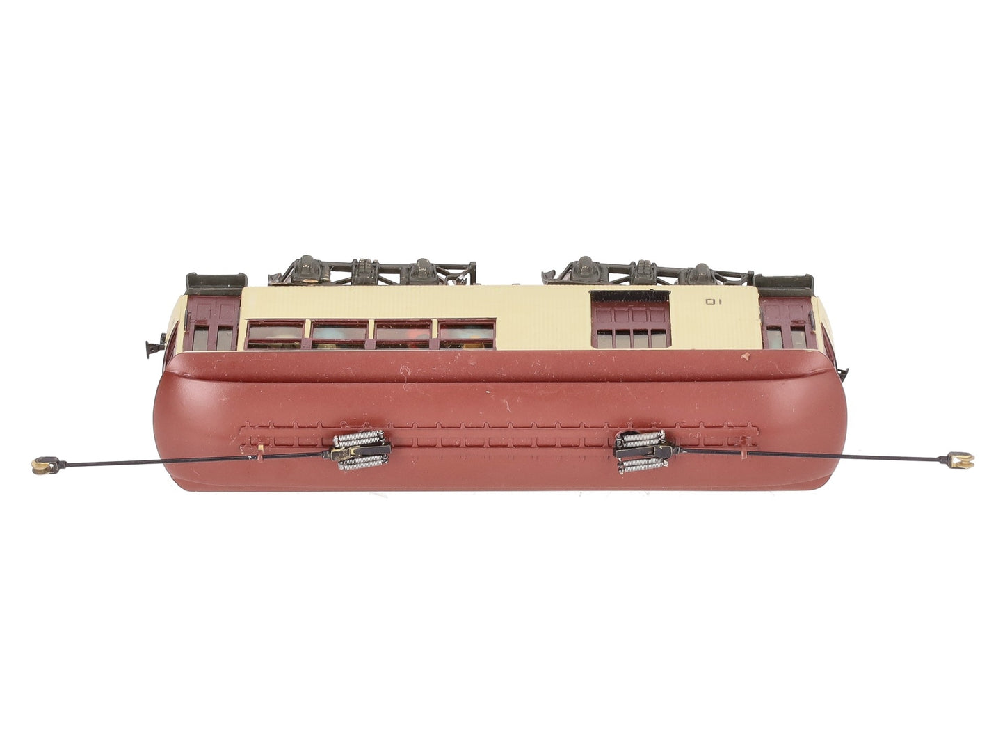 Fomras HO BRASS Custom Painted Shelburne Falls & Colrain Car Of 1896 Combine #10/Box