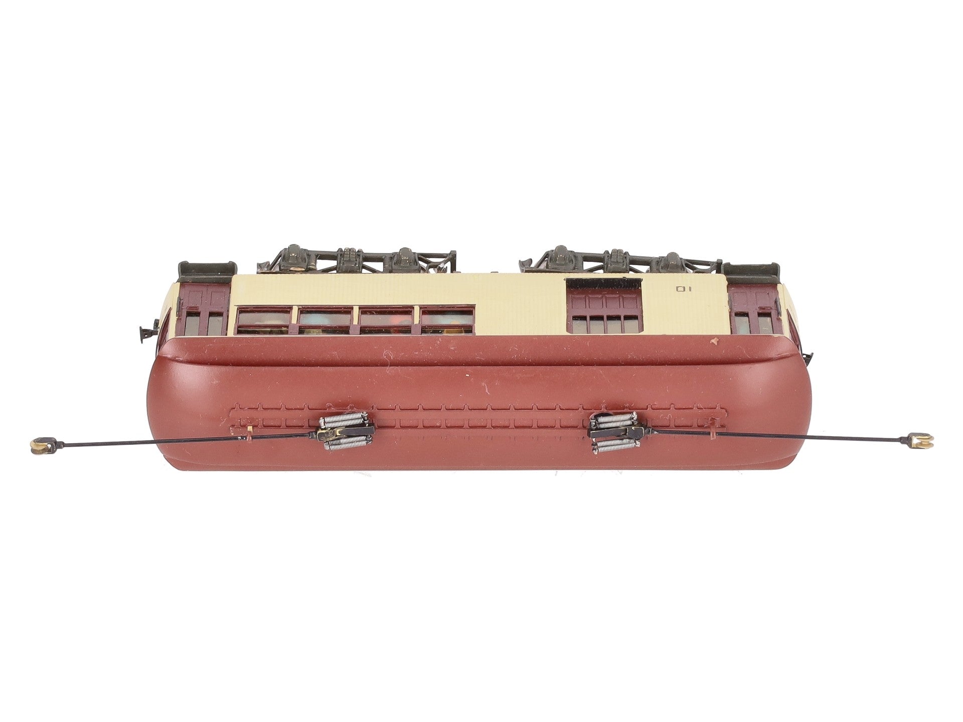 Fomras HO BRASS Custom Painted Shelburne Falls & Colrain Car Of 1896 Combine #10/Box