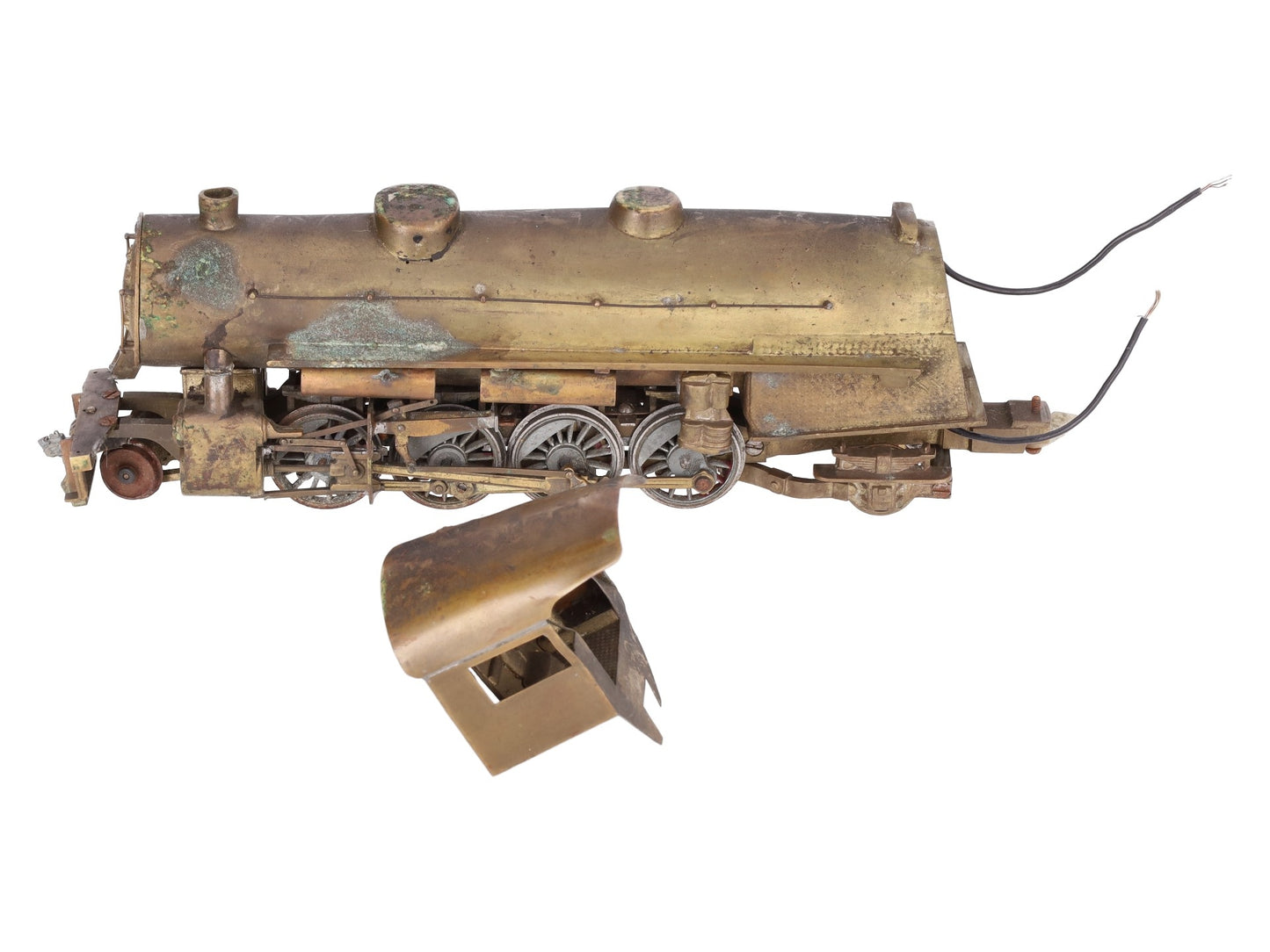 Generic Cast Brass/Bronze S Scale 2-8-2 Steam Locomotive
