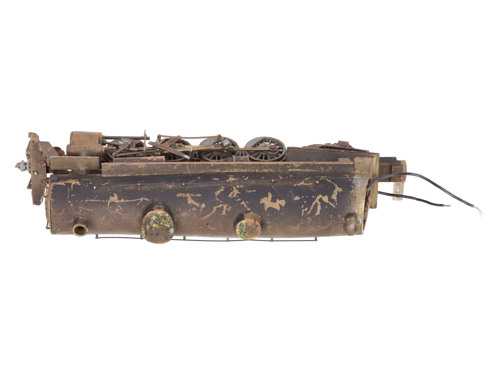 Generic Cast Brass/Bronze S Scale 2-8-2 Steam Locomotive