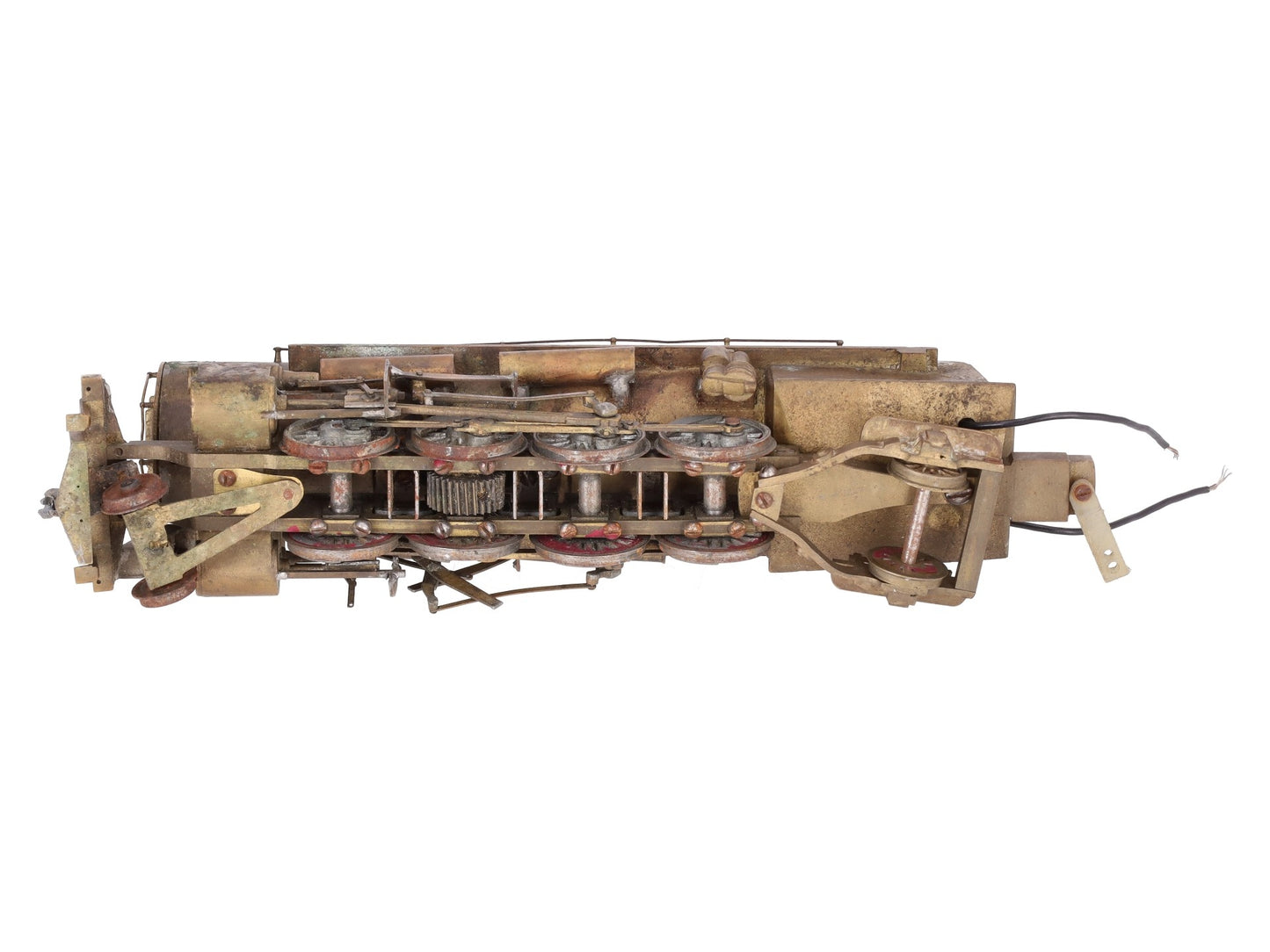 Generic Cast Brass/Bronze S Scale 2-8-2 Steam Locomotive