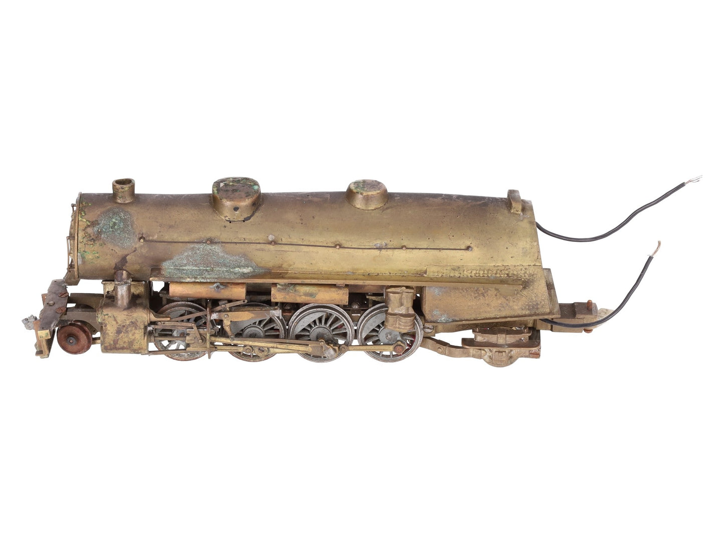 Generic Cast Brass/Bronze S Scale 2-8-2 Steam Locomotive