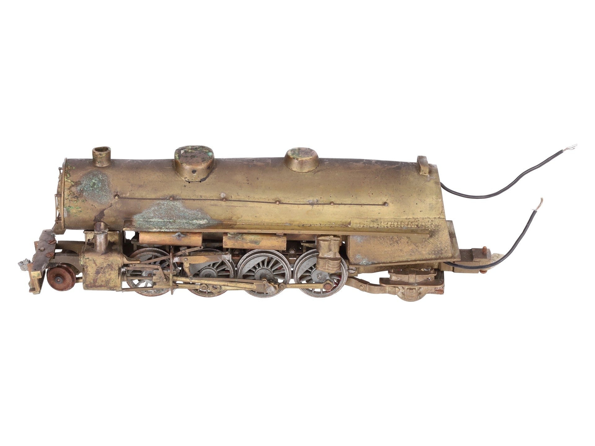 Generic Cast Brass/Bronze S Scale 2-8-2 Steam Locomotive