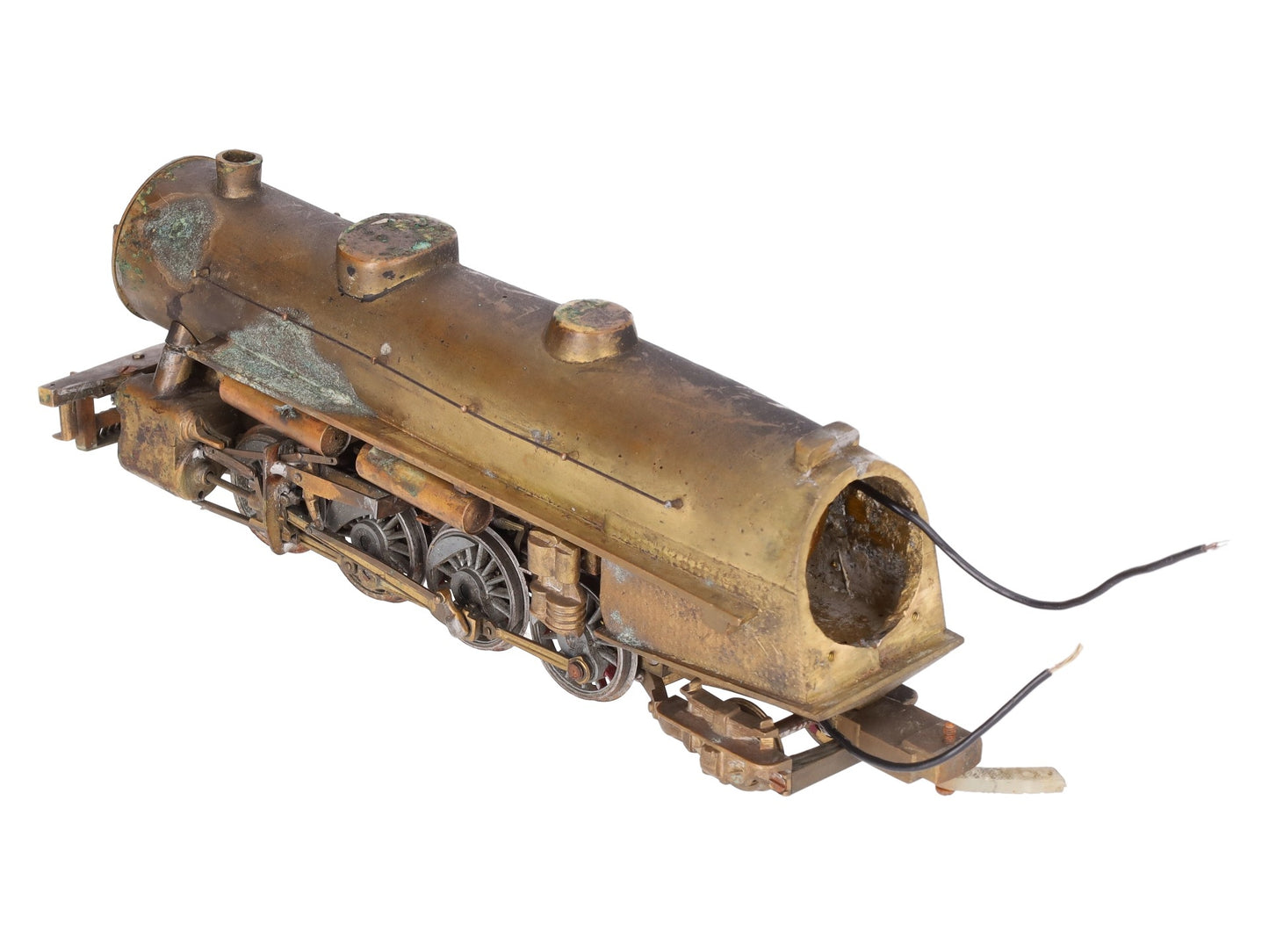 Generic Cast Brass/Bronze S Scale 2-8-2 Steam Locomotive