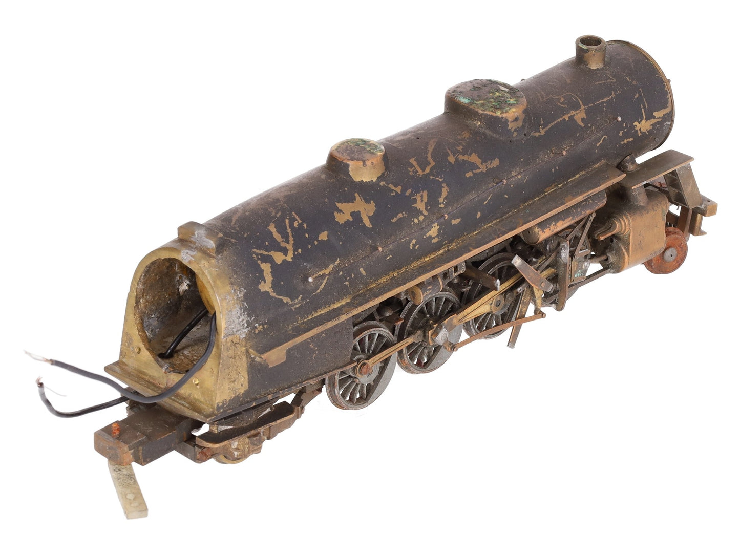 Generic Cast Brass/Bronze S Scale 2-8-2 Steam Locomotive