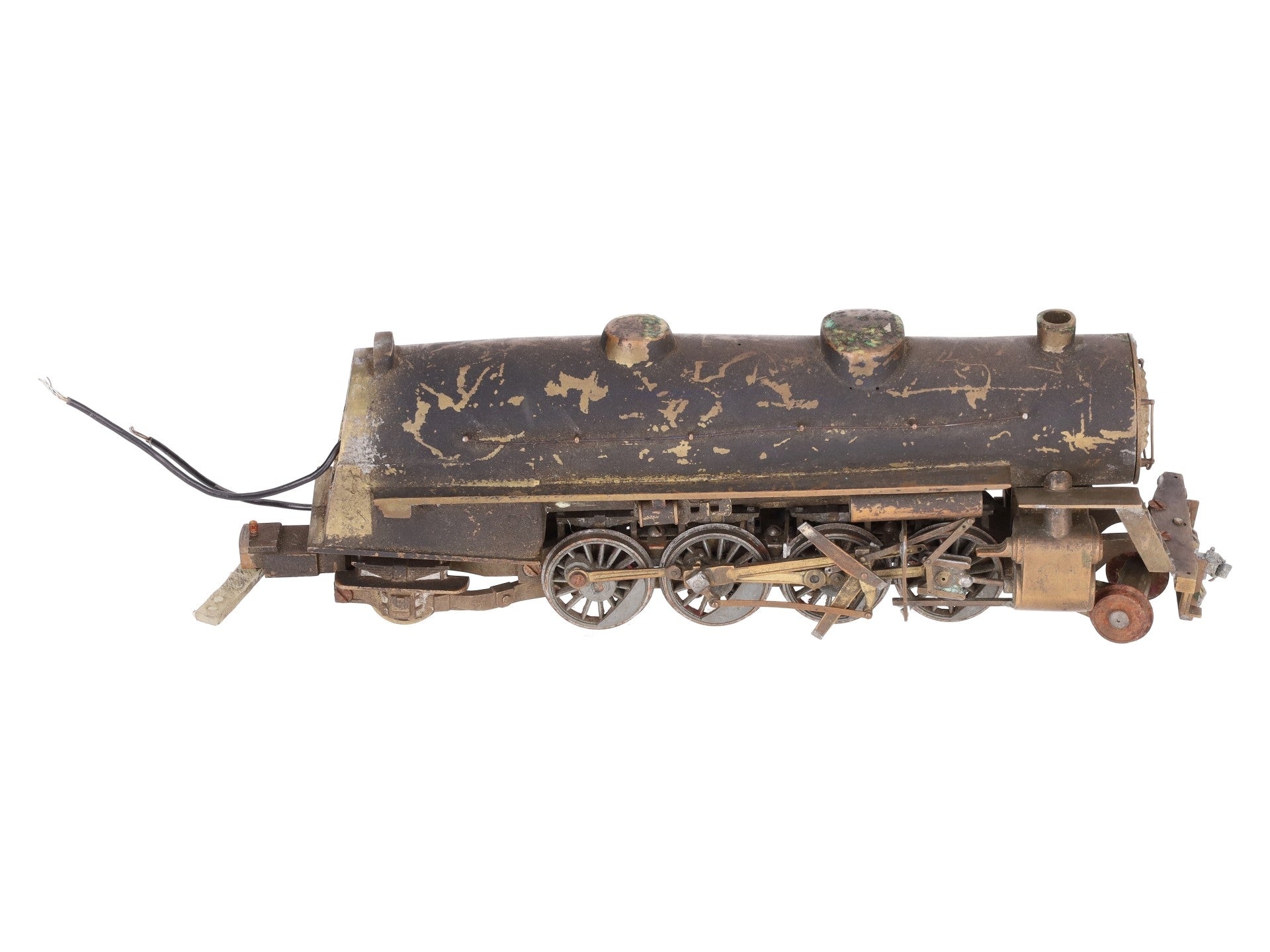 Generic Cast Brass/Bronze S Scale 2-8-2 Steam Locomotive
