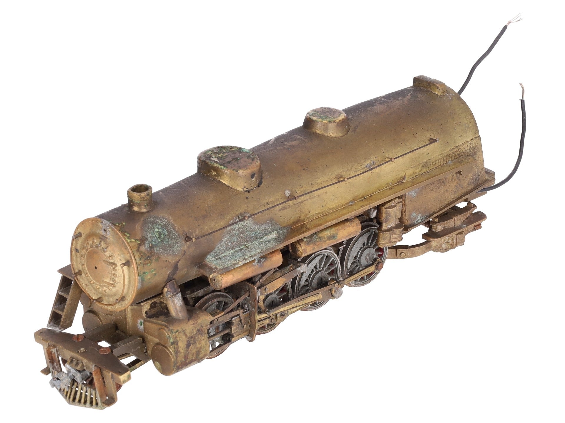 Generic Cast Brass/Bronze S Scale 2-8-2 Steam Locomotive