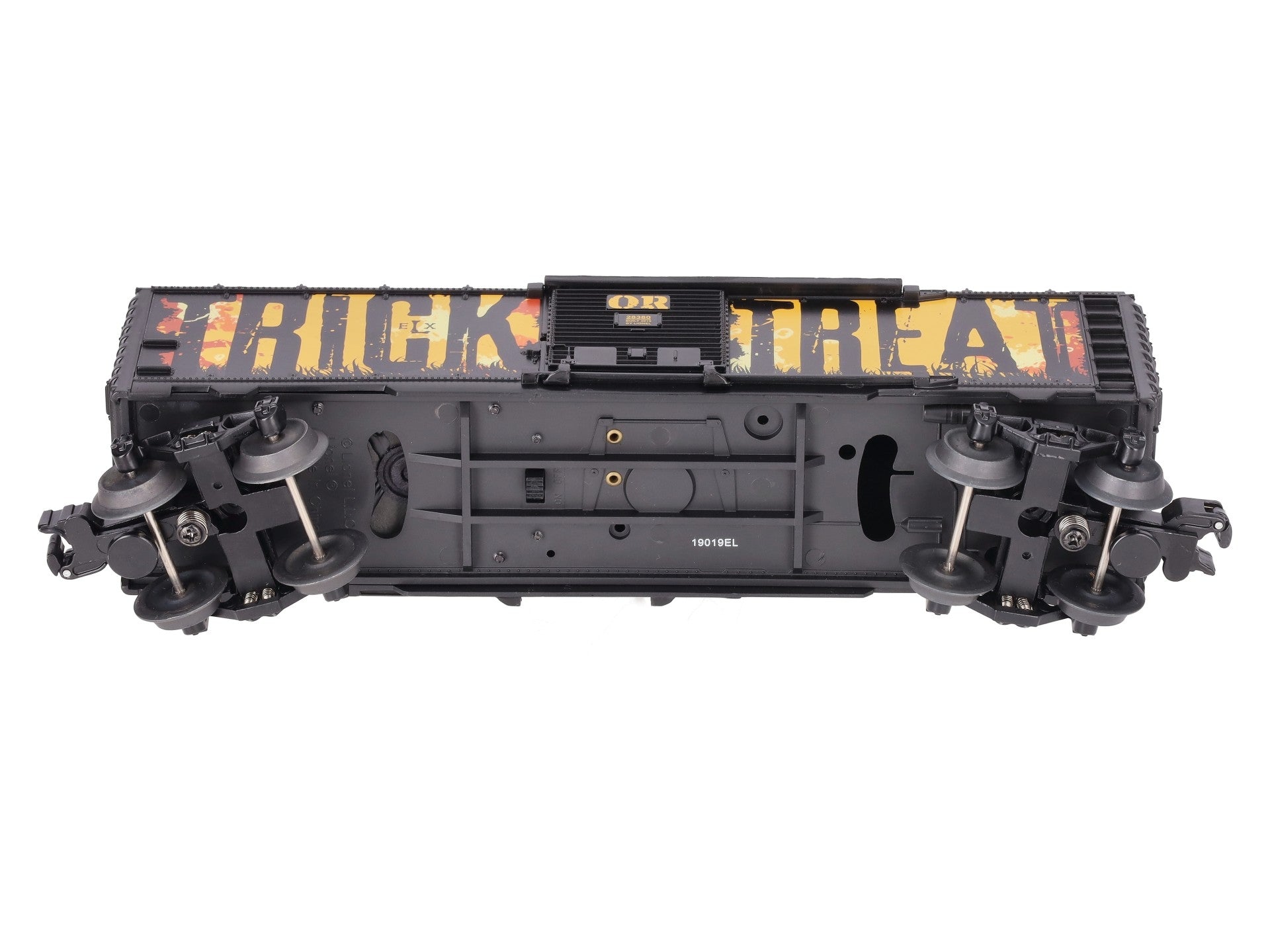 Lionel 1928380 O Gauge Trick or Treat Halloween Sounds Boxcar