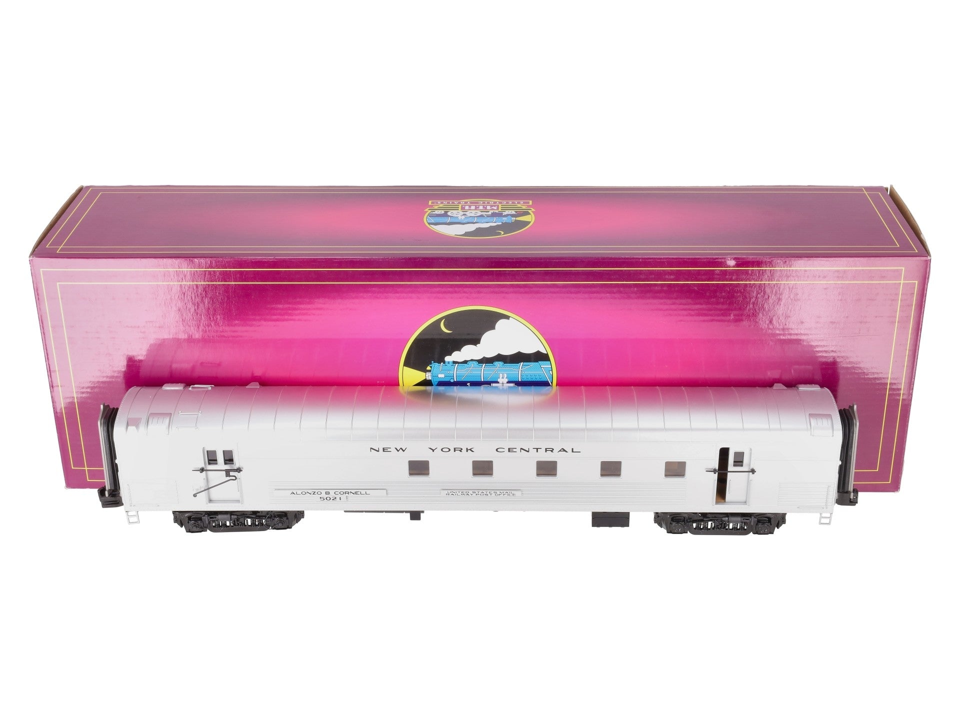 MTH 20-64057 O Gauge NYC Premier 70' Streamlined RPO Passenger Car LN/Box